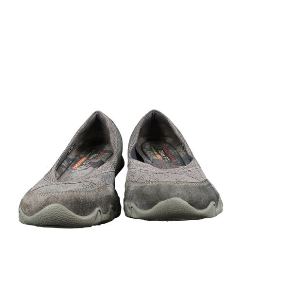 Skechers Shoes Womens 6 Slip On Relaxed Fit Biker Skim Sneaker Loafer Comfort - Picture 2 of 11